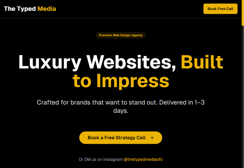 The Typed Media Website